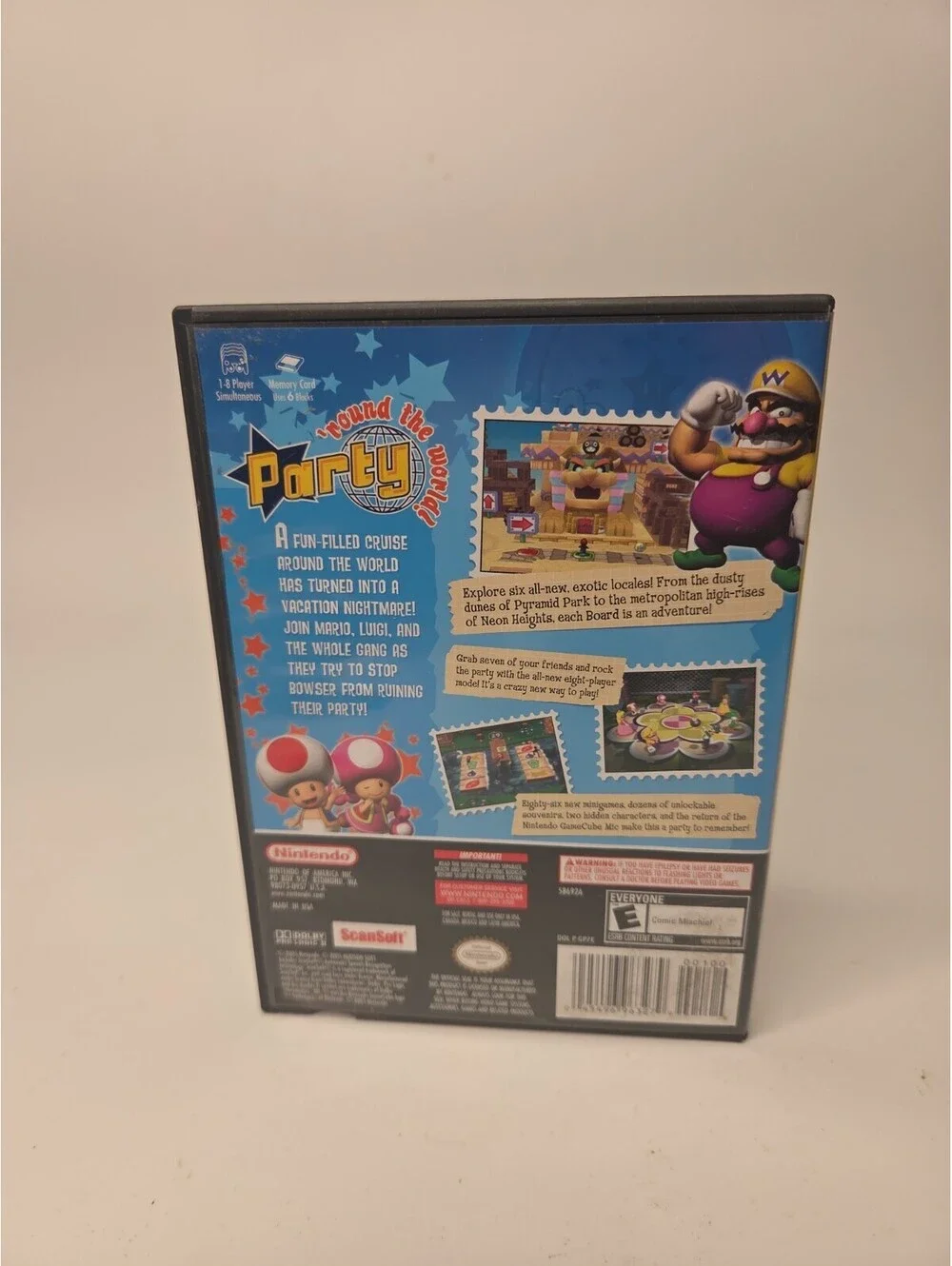 Nintendo Mario Party 7 GameCube 2005 CIB
